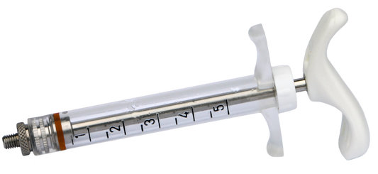 Nylon Spritze 5ml Gewindeansatz