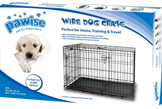 Pawise Wire Dog Crate M