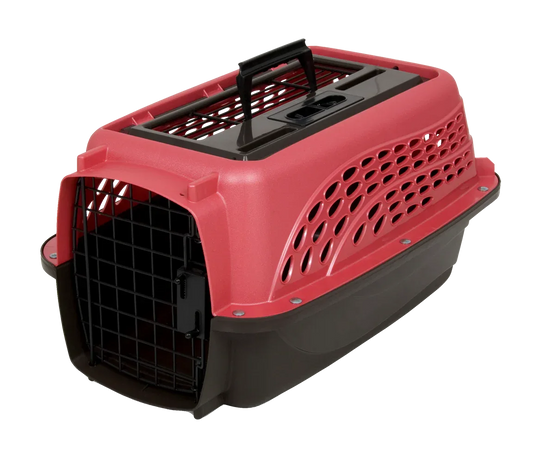Petmate 2 Door Top Load Kennel XS Pink