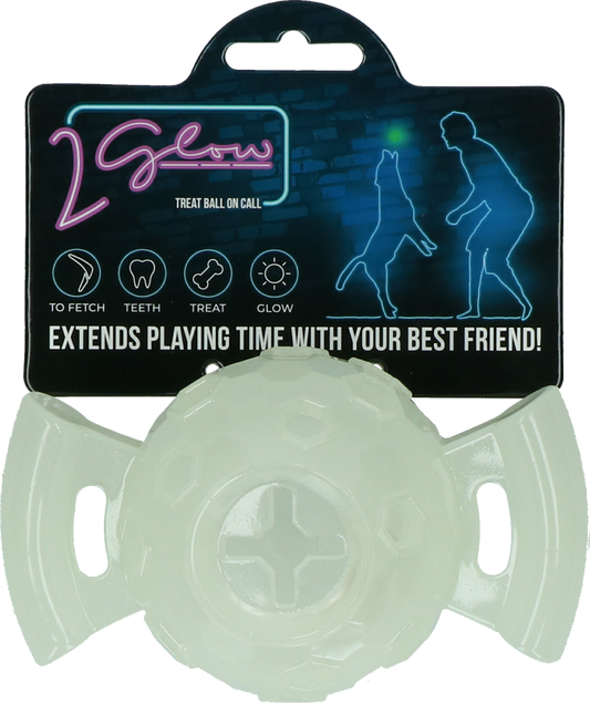 2 Glow Treat ball on call