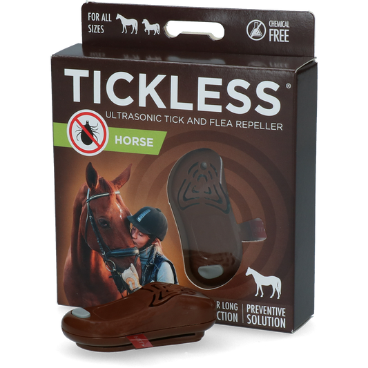 Tickless Horse Braun bis 12 Monate schutz
