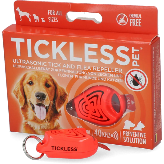 Tickless Pet rosa bis 12 Monate schutz