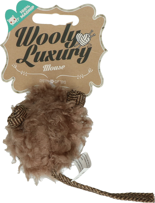 Wooly Luxury Maus Braun