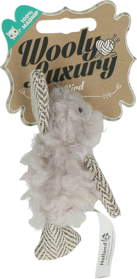 Wooly Luxury Vogel Grau