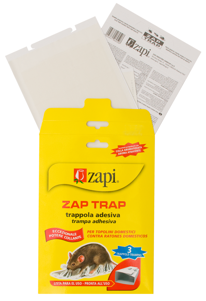 Zapi Zap Trap Glue für Mäuse &amp; Insekten 15x21 cm