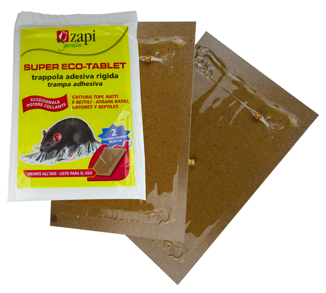 Zapi Super Tablet Rats&amp;Mice sticky trap 20x30cm