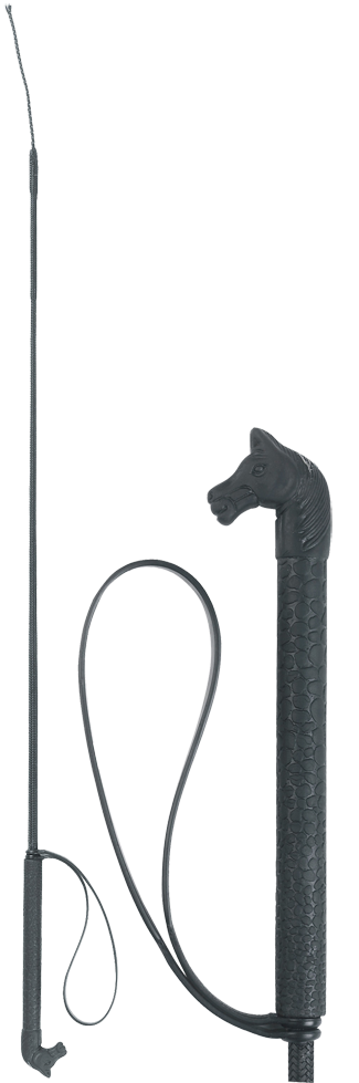 Reitgerte 90cm schwarz