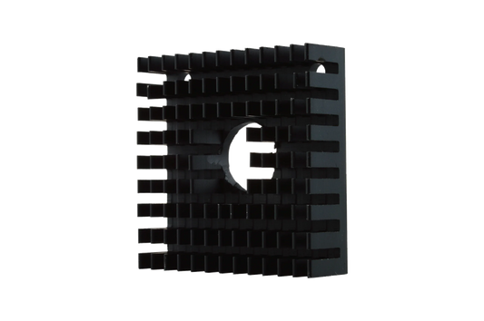 Aluminium Heatsink w/ Center Hole - 40 x 40 mm