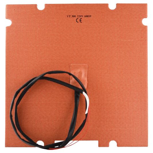 Arlon Silicone Rubber Heater w/ Thermistor - 300x300 mm