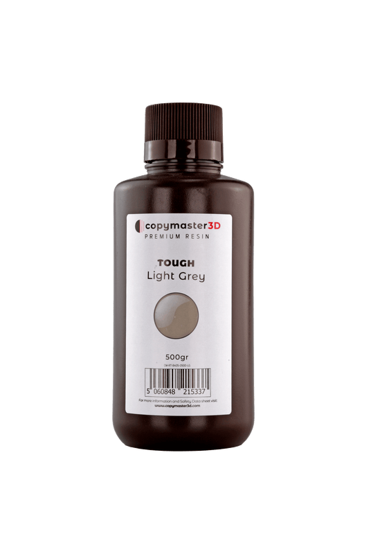 Copymaster3D Tough UV Resin - 500 ml - Light Grey