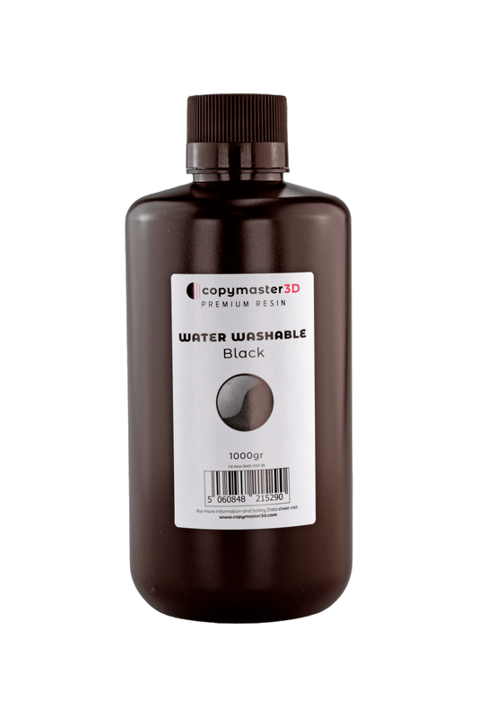 Copymaster3D Water Washable UV Resin - 1000 ml - Black