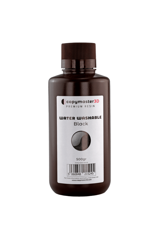 Copymaster3D Water Washable UV Resin - 500 ml - Black