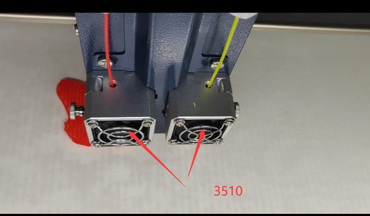 CreatBot 3510 cooling fan