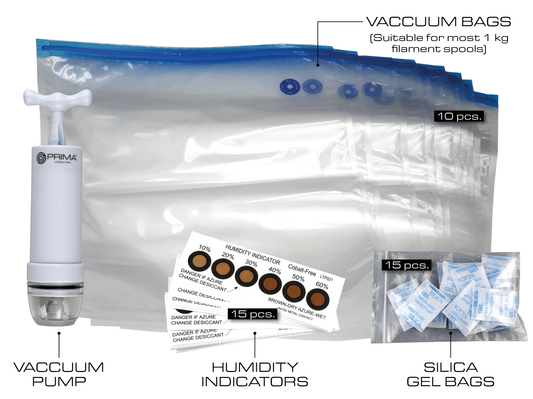 PrimaCreator Air Tight Filament Storage Set