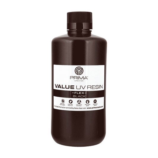 PrimaCreator Value Flex UV Resin - 1000 ml - Black