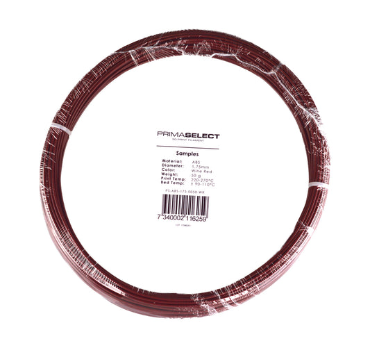PrimaSelect ABS - 1.75mm - 50 g - Wine Red
