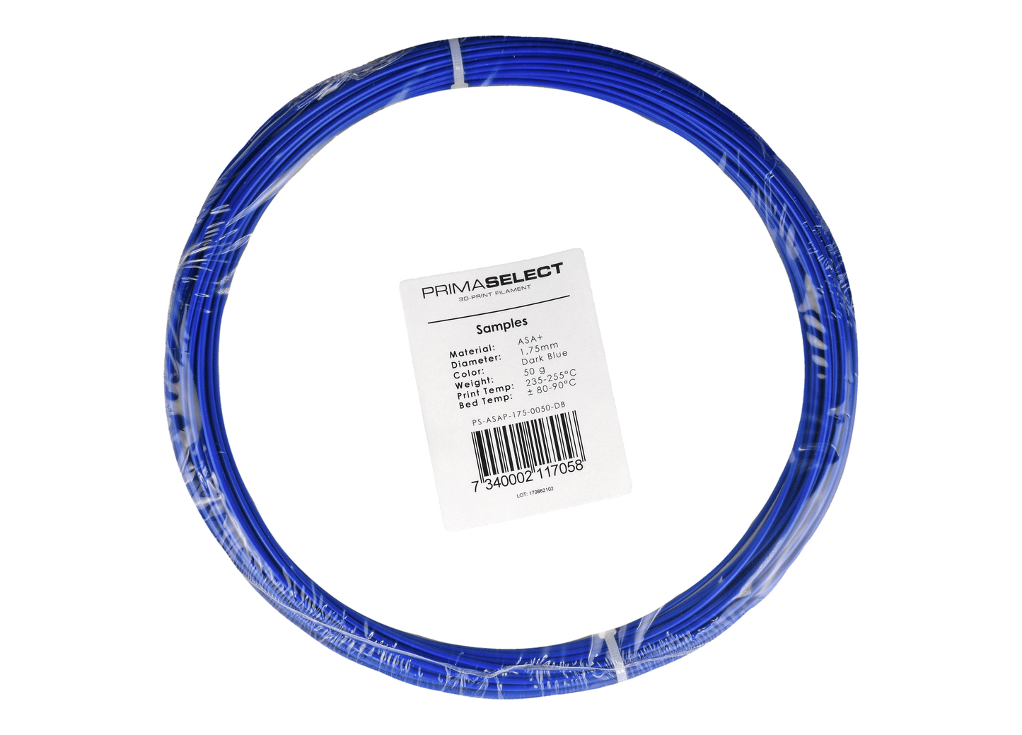 PrimaSelect ASA+ - 1.75mm - 50 g - Dark Blue