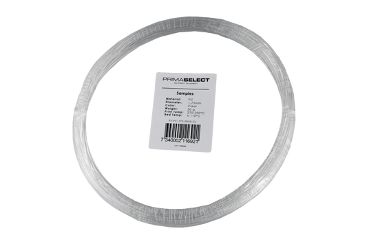 PrimaSelect PC (Poly Carbonate) - 1.75mm - 50 g - Clear
