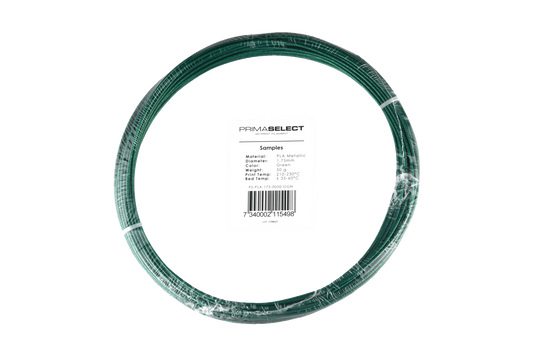PrimaSelect PLA - 1.75mm - 50 g - Metallic Green
