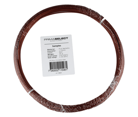 PrimaSelect PLA - 1.75mm - 50 g - Metallic Red