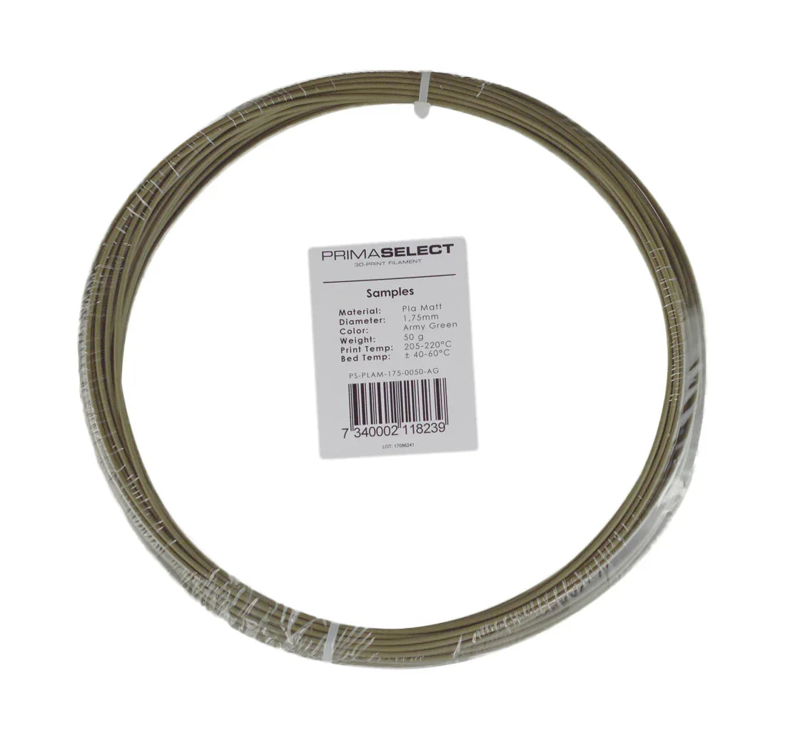 PrimaSelect PLA Matt - 1.75mm - 50 g - Army Green - PremiumHobby