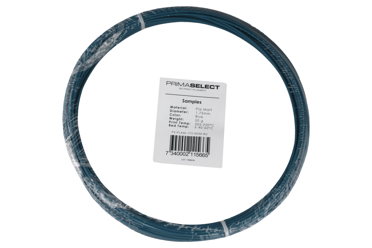 PrimaSelect PLA Matt - 1.75mm - 50 g - Blue