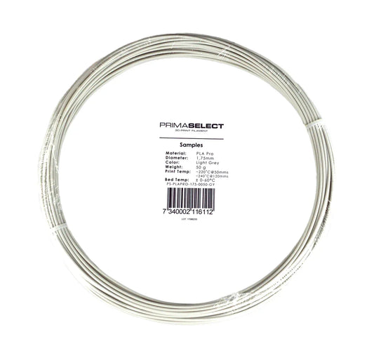 PrimaSelect PLA PRO - 1.75mm - 50 g - Light Grey