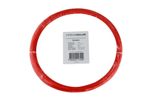 PrimaValue PLA - 1.75mm - 50 g spool - Red
