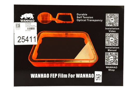 Wanhao GR1 - FEP Film 0.15mm*220mm*160mm