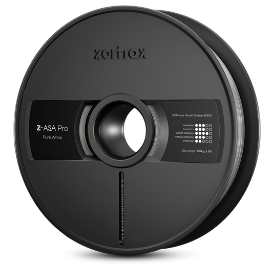 Zortrax Z-ASA Pro filament - 1,75mm - 800g - Pure White
