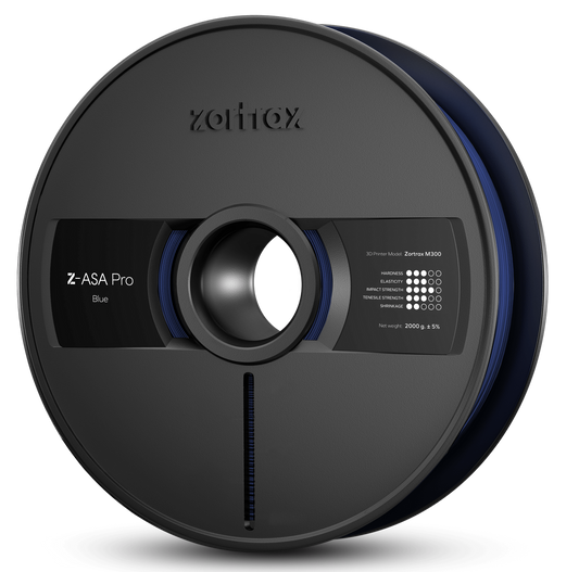 Zortrax Z-ASA Pro filament for M300 - 1,75mm - 2 kg - Blue