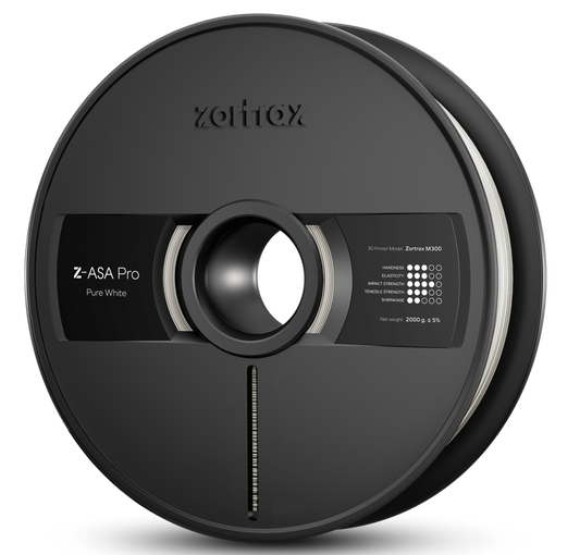 Zortrax Z-ASA Pro filament for M300 - 1,75mm - 2 kg - Pure White