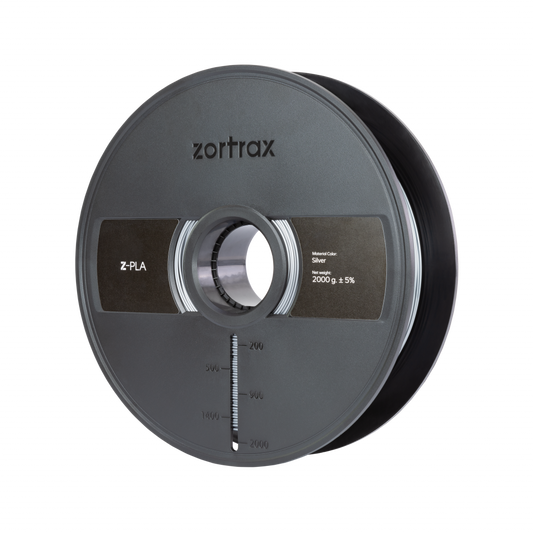 Zortrax Z-PLA filament - 1,75mm - 2 kg - Silver