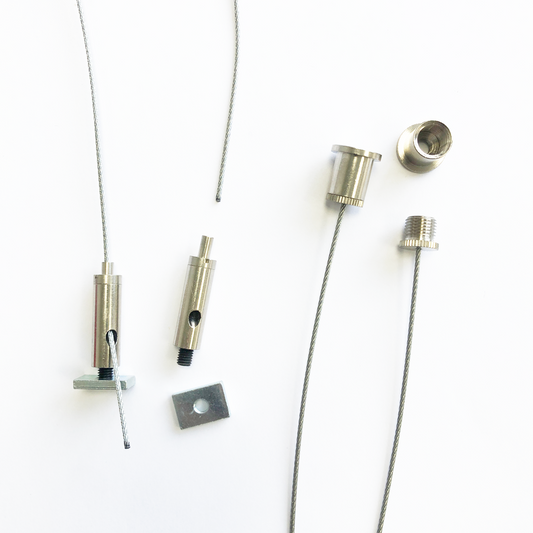 Stahlseilset M5 Gewindestift